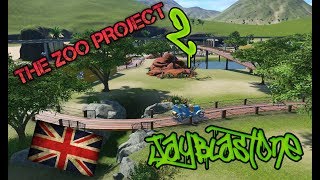 Episode 2 of Project quotthe zooquot PlanetCoaster letsplay english [upl. by Acemaj]