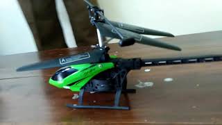 UNBOXING HELICOPTER RC 35ch  Cara main Helikopter Mini dengan remote Control [upl. by Ahsined228]