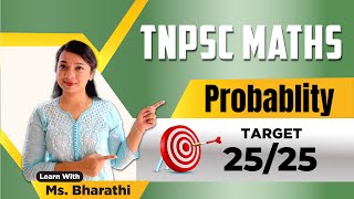 Probablity  Shortcuts and Formulas  TNPSC Maths  Veranda Race [upl. by Jerold760]