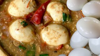 Egg with axone curry recipe  Naga Kitchen [upl. by Eimmat]