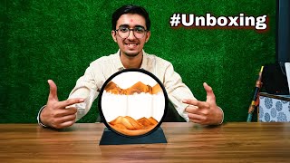 Moving Sand Art । 3D Moving Sand । Unboxing and review Of Moving landscape decoritems homedecor [upl. by Nrehtak]