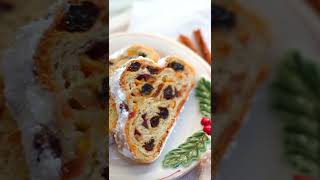 Enjoy the Best Fruit Bread for Christmas 🎄stollen christmasbreakfast christmas breadrecipe [upl. by Ahsiadal552]