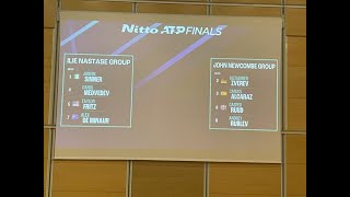 ATP FINALS 2024 Sorteggiati i due gruppi Jannik non fortunato [upl. by Northway369]