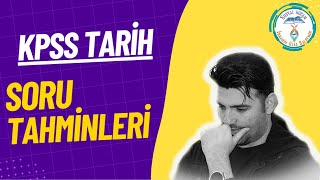 2023 KPSS Tarih  Soru Tahminleri 10 Bölüm kpss tarih kpsstarih [upl. by Shirl]