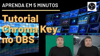 Tutorial Chroma Key no OBS  Como fazer em 5 minutos [upl. by Eikcin]