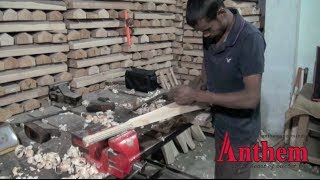 How a Cricket Bat is made at Anthem Sports [upl. by Akired512]