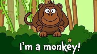 Animal Sounds Song for Toddlers  What Animal Am I  Kids Learning Videos [upl. by Alrrats]