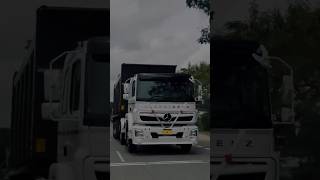 Bharatbenz trailer tipper shorts trailer [upl. by Atiran]