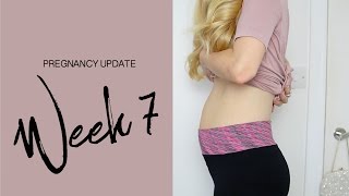 7 Week Pregnancy Update  Dollybowbow [upl. by Helali599]