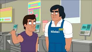 American Dad  Stelio Kontos and Luiz FULL SCENE [upl. by Rodrick]