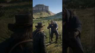 Red Dead Redemption 2  quotKeep moving but dont move too fastquot 🤠 arthurmorgan youtubeshorts [upl. by Enairda]