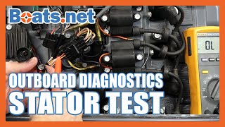 How to Test a Stator on an Outboard Motor  Outboard Stator Test  Boatsnet [upl. by Dorweiler]