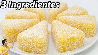 POSTRE con 3 INGREDIENTES SIN HORNO en 5 MINUTOS 😍🍊🍰 y muy FÁCIL y BARATO ¡te SORPRENDERÁ 😍🍊🍰 643 [upl. by Yengac863]