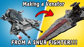 Making a Venator from a Snub Fighter LIVE [upl. by Corella]