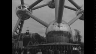 Inauguration de lExposition universelle de Bruxelles 1958 [upl. by Whiting]