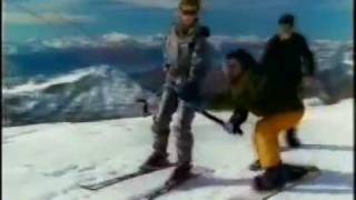 Snowboard  tu ny arriveras pas mieux Mais plus longtemps  spot TV Ovomaltine classique 1999 [upl. by Ahsinit]