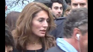 Caterina MURINO  Paris Fashion Week 1 october 2017 show John Galliano  octobre PFW [upl. by Bachman]