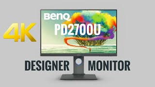 BenQ PD2700U 4K IPS Designer Monitor [upl. by Namref549]