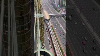 Dubai Sheik Zayed Road viral shortsyoutubeshorts love travel edm tranding shortsvideo [upl. by Flessel116]