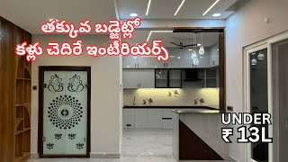 Modern 3bhk Apartment In Bowrampet  Hyderabad  Reflecto Interiors  Must See [upl. by Halik544]