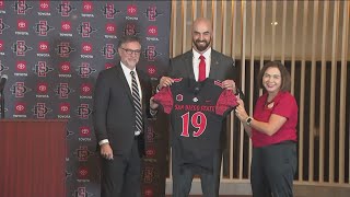 Sean Lewis introduced as new head coach for San Diego State Aztecs football [upl. by Aneem20]