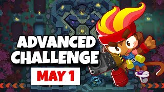 BTD6 Advanced Challenge  Hard  May 1 2024 [upl. by Aroled]