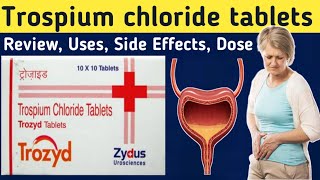 Trospium chloride 20 mg  Overactive bladder in urdu  review Trozyd tablets  Uses Side Effects [upl. by Panthea]