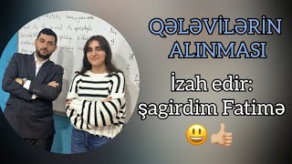 Əsasların alınması Part 1 Şagirdim dərslərin tədrisinə başlayıb [upl. by Ahsaya]