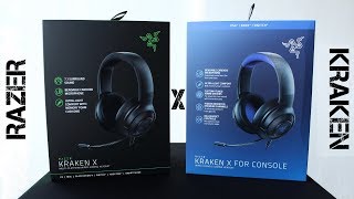 UNBOXING  RAZER KRAKEN X [upl. by Oriole]