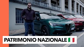 Alfa Romeo Stelvio Tributo Italiano  Su STRADA con la nuova TOP di GAMMA [upl. by Fanchie]