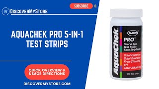 AquaChek PRO 5 in 1 Test Strips [upl. by Hughie]