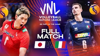 JPN 🇯🇵 vs ITA 🇮🇹  Full Match  Mens VNL 2023 [upl. by Roy]