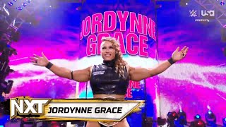 Jordynne Grace Entrance  WWE NXT June 04 2024 [upl. by Hamil]