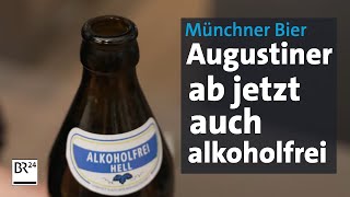 Münchner Bier Augustiner gibts jetzt auch alkoholfrei  Abendschau  BR24 [upl. by Rhine623]