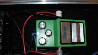 1981 Ibanez Tube Screamer TS9 tone demo Keeley [upl. by Annawit983]