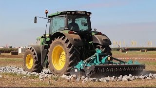 Shock test Herse Rotative Sulky sur Innovagri [upl. by Blackstock]