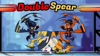 Brawlhalla Double Spear in ranked 2v2 is godly [upl. by Yrro]