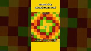 reverse drop pelangi warna warni minecraft mememinecraft short tahesgaming [upl. by Elades]