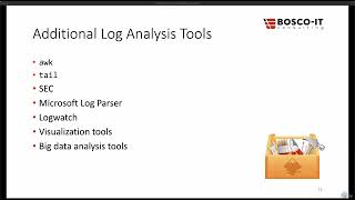 258 Log Analysis Tools [upl. by Ogilvie]