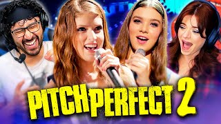 PITCH PERFECT 2 2015 MOVIE REACTION FIRST TIME WATCHING Anna Kendrick  Hailee Steinfeld [upl. by Nydroj791]