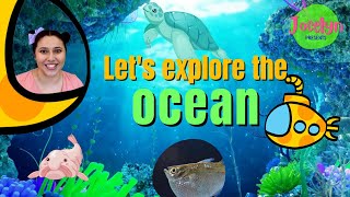 Explore the layers of the ocean and animals  Science for kids  Ocean science  Jocelyn Presents [upl. by Sorazal]