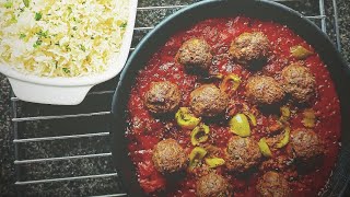 ItalianInspired  Baked Meatballs with Rich Tomato Sauce  Jiyas Patisserie amp Cooking Studio [upl. by Ly]