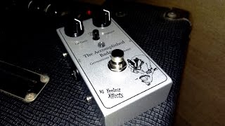 Fredric Effects The Accomplished Badger into clean and dirty amp [upl. by Keel]