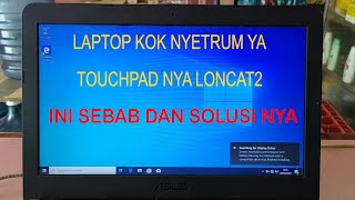 cara mengatasi laptop nyetrum saat di charger nyetrum waktu di cas touchpad loncat loncat asus [upl. by Donn]