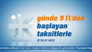 Finansbanktan Bayram Kredisi [upl. by Eolc472]