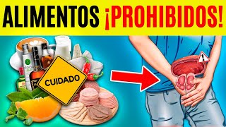 9 Alimentos que Debes Evitar si tienes AGRANDAMIENTO de la PRÓSTATA [upl. by Velvet936]