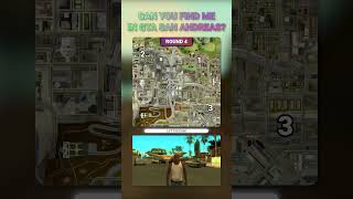 Can you find me in GTA San Andreas 1 [upl. by Okiman]