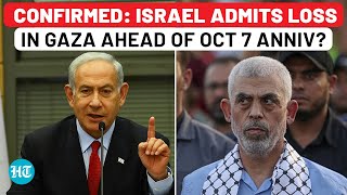 Israel Admits Defeat Ahead Of Oct 7 Anniv Netanyahu Bows Before Sinwar As IDF Fails  Hamas Gaza [upl. by Della]