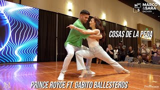 COSAS DE LA PEDA PRINCE ROYCE amp GABITO BALLESTEROS MARCO Y SARA BACHATA WORKSHOP SENSUAL MOVEMENT [upl. by Aleedis]