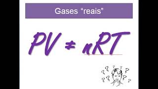 FísicoQuímica I  Vídeoaula  Gases reais e fator de compressibilidade Z [upl. by Ajad]